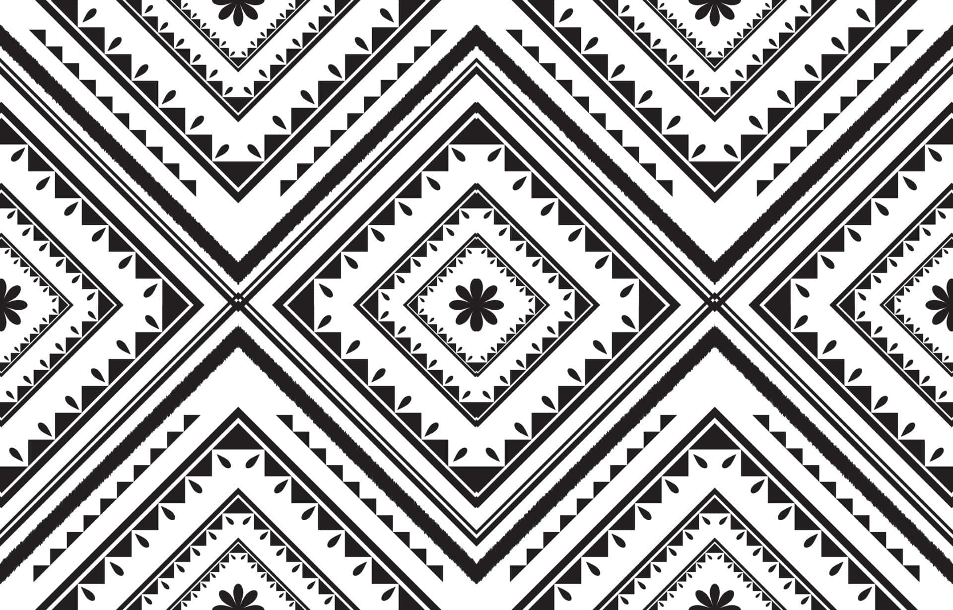 Intricate Black and White Texture Wallpaper