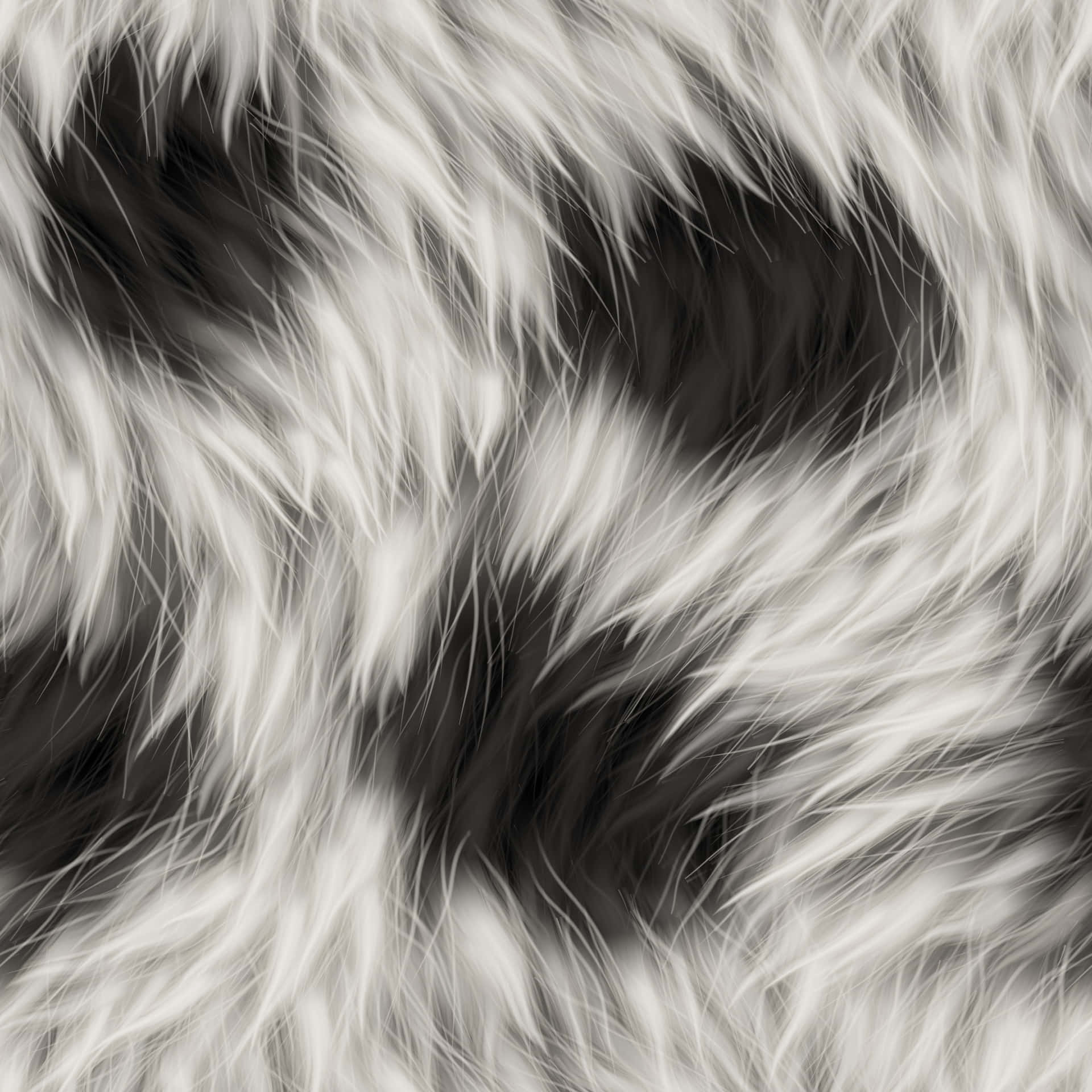 Intriguing Black and White Textured Surface Wallpaper