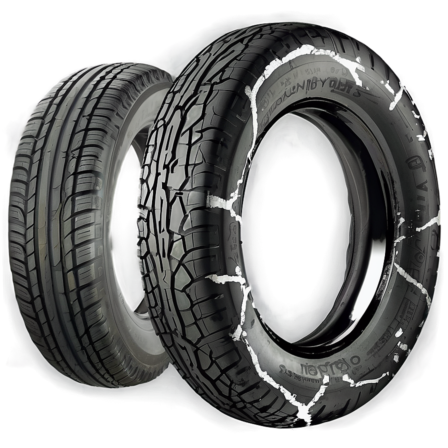 Black And White Tire Tracks Png 54 PNG