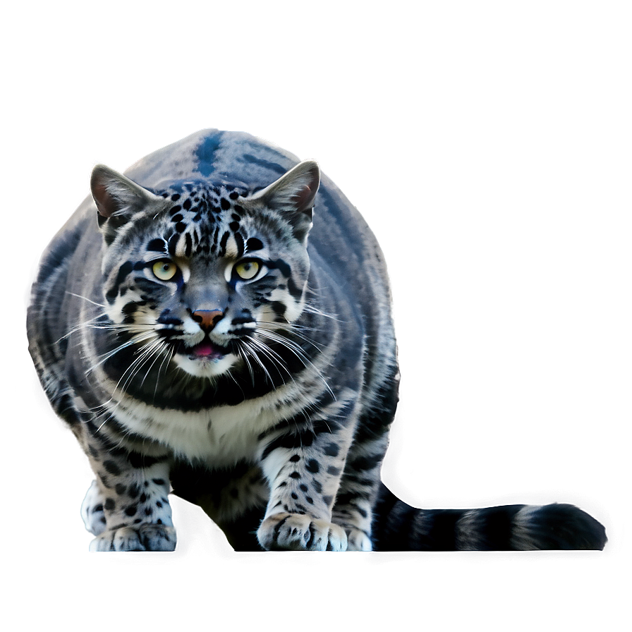 Black And White Wildcat Png 06132024 PNG