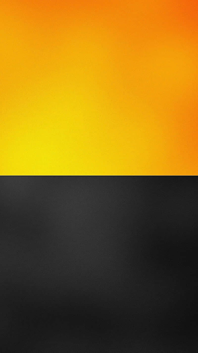 Illuminating black and yellow background