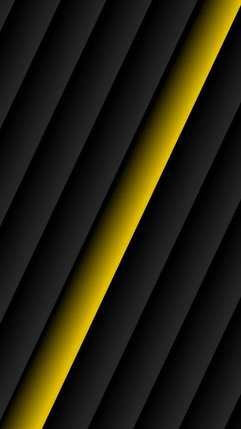 Striking Black and Yellow Background