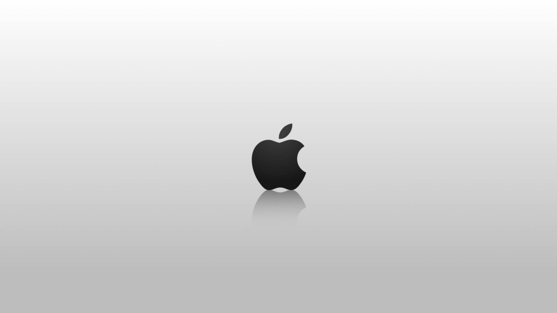 Deliberate Simplicity of the Apple Logo Wallpaper