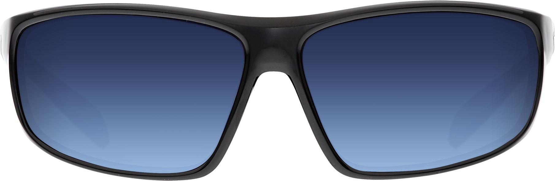 Black Aviator Sunglasses Product View PNG