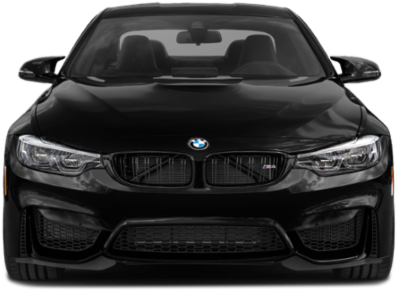 Black B M W M Series Front View PNG