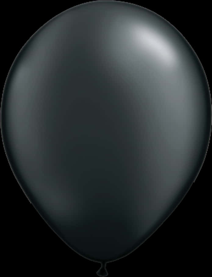 Black Balloon Transparent Background PNG