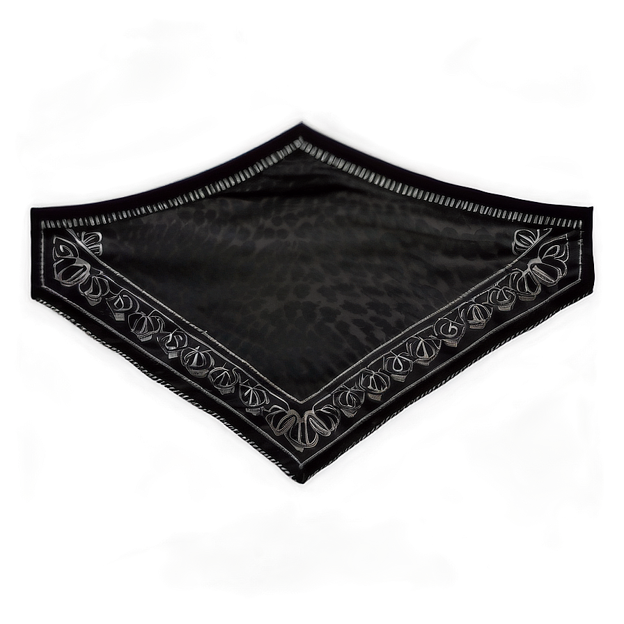 Black Bandana A PNG