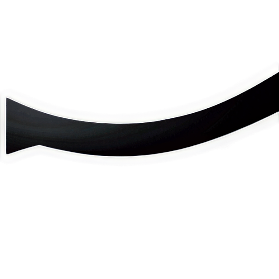 Black Banner A PNG