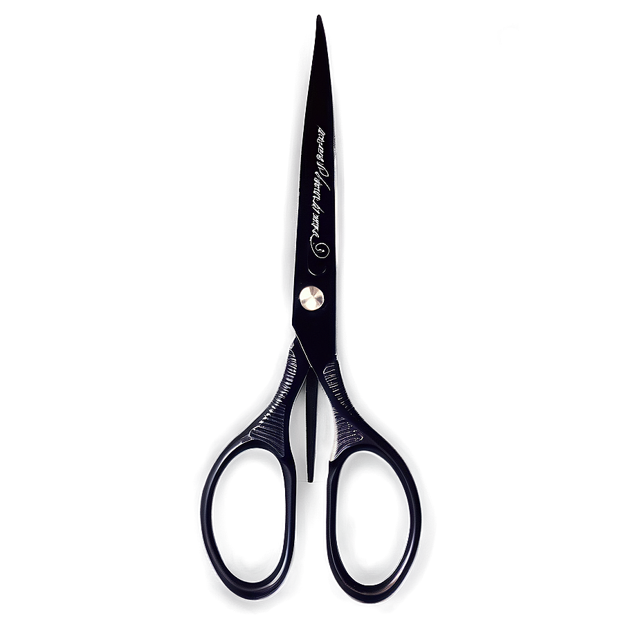 Black Barber Scissors Png 12 PNG