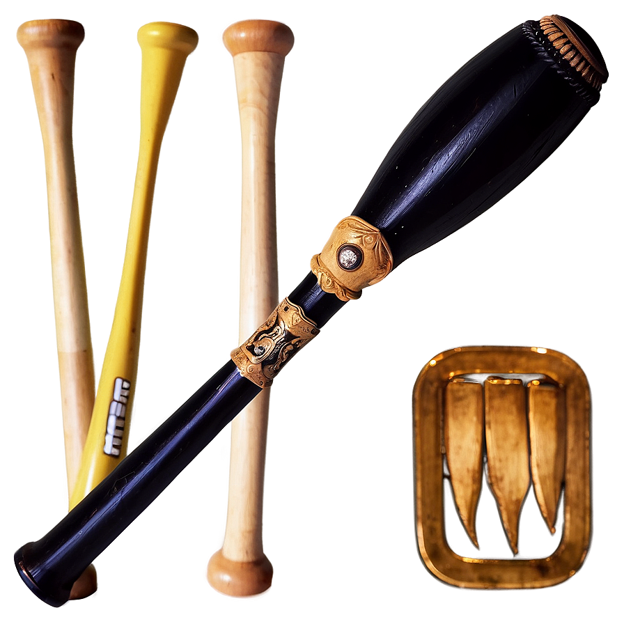 Black Baseball Bat Png Jco PNG