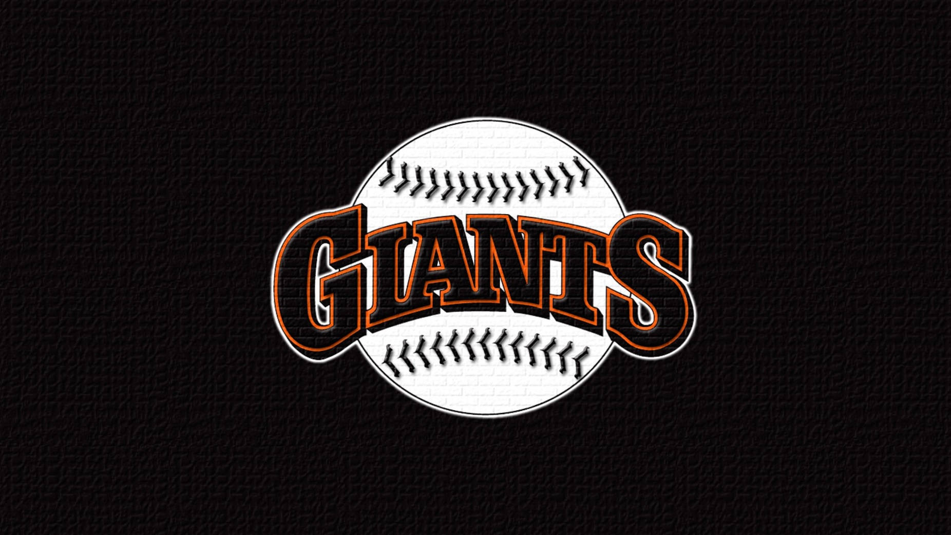 Black Baseball San Francisco Giants Logo Wallpaper