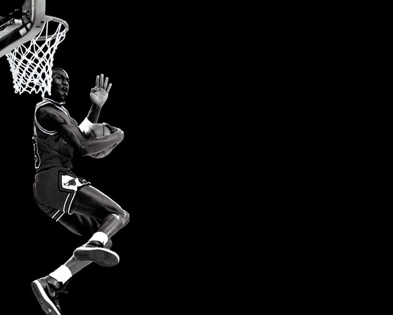 Michael Jordan Black Basketball Wallpaper