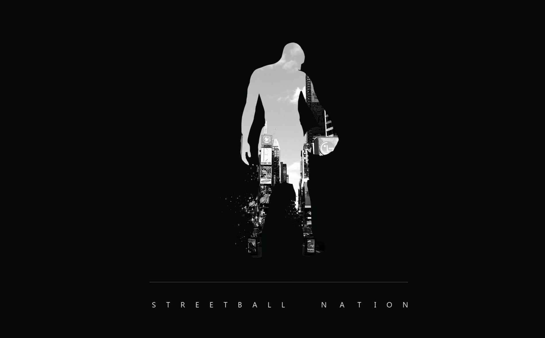 Street Black Basketball Nation Wallpaper