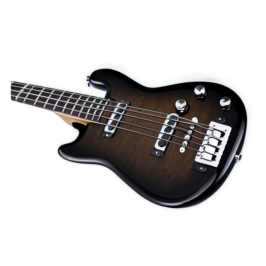 Black Bass Guitar Png Tsn82 PNG