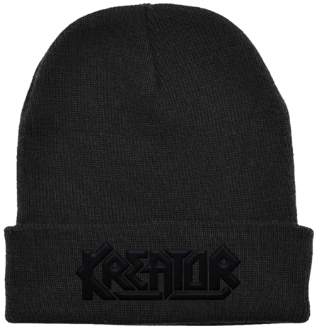 Black Beaniewith Logo PNG