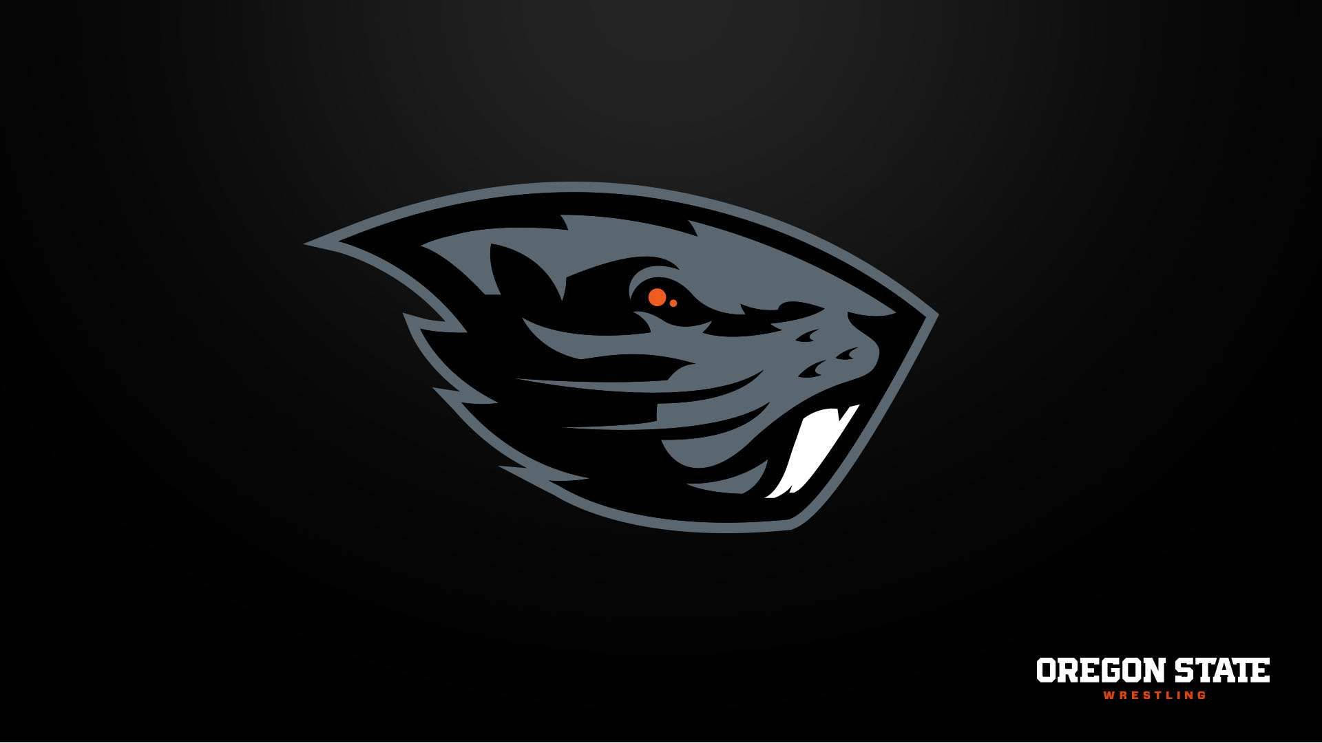 Black Beaver Logo Oregon State University Wallpaper