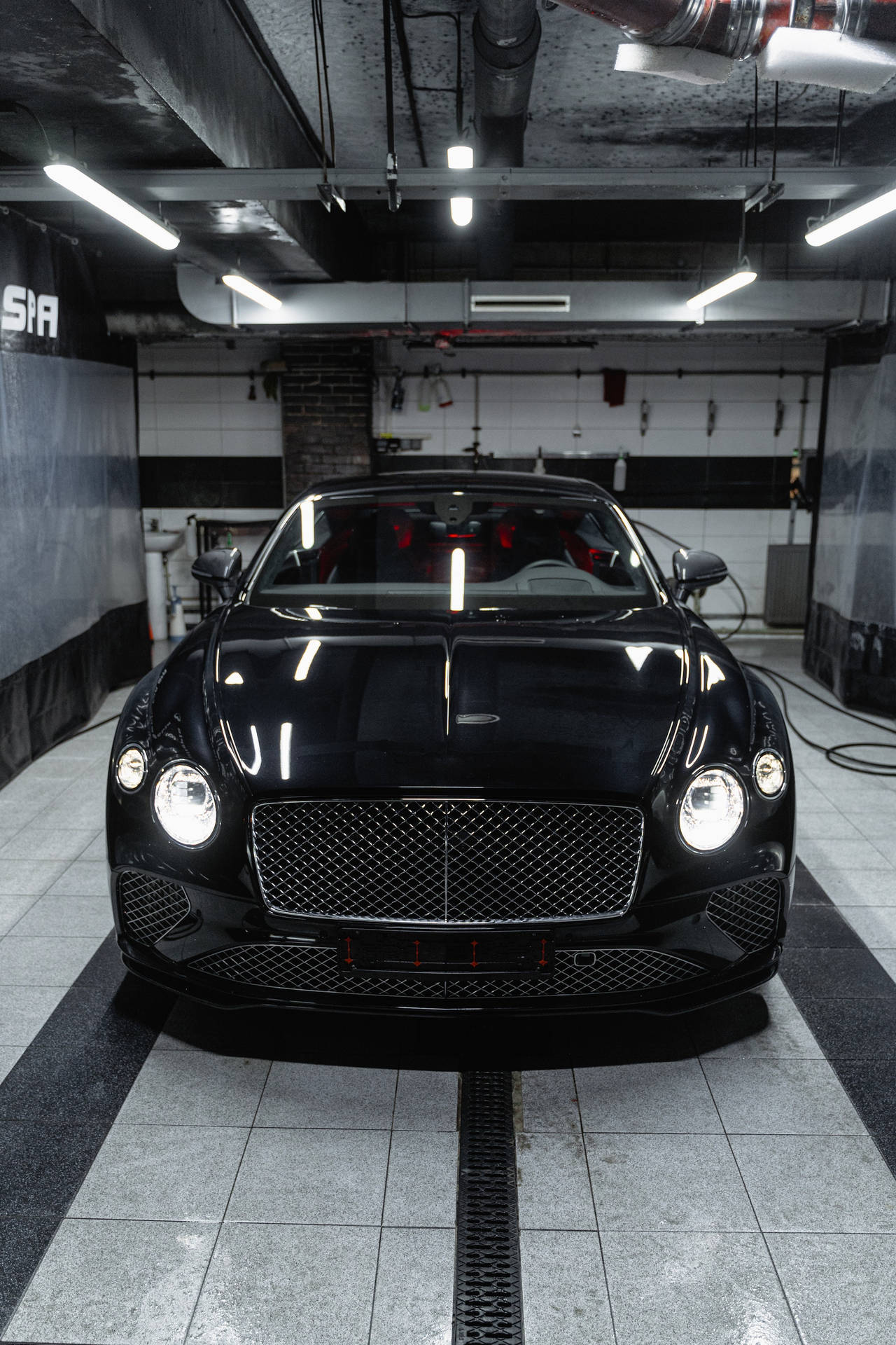 Black Bentley Cars Continental Wallpaper