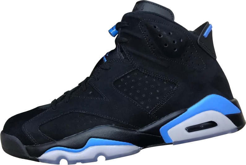 Black Blue High Top Sneaker PNG