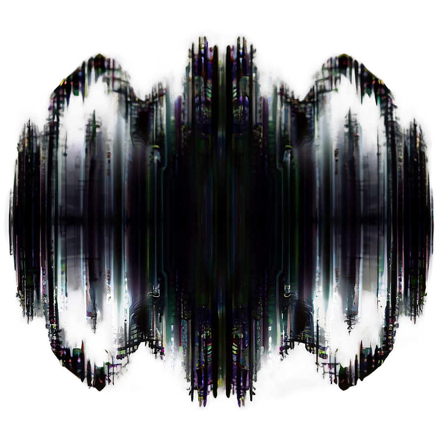 Black Blur Distortion Png 06252024 PNG