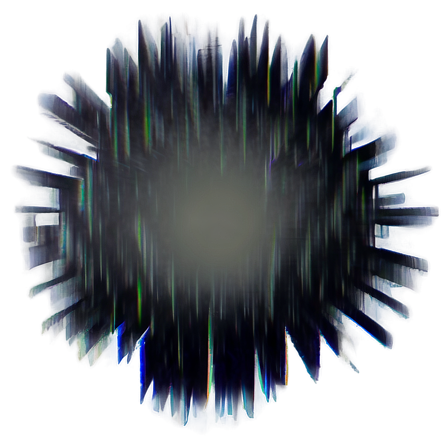 Black Blur Glitch Png Ipb10 PNG