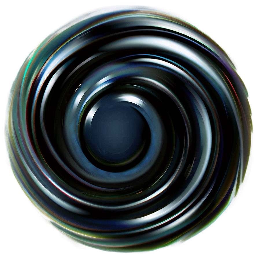Black Blur Swirl Png Ubs5 PNG