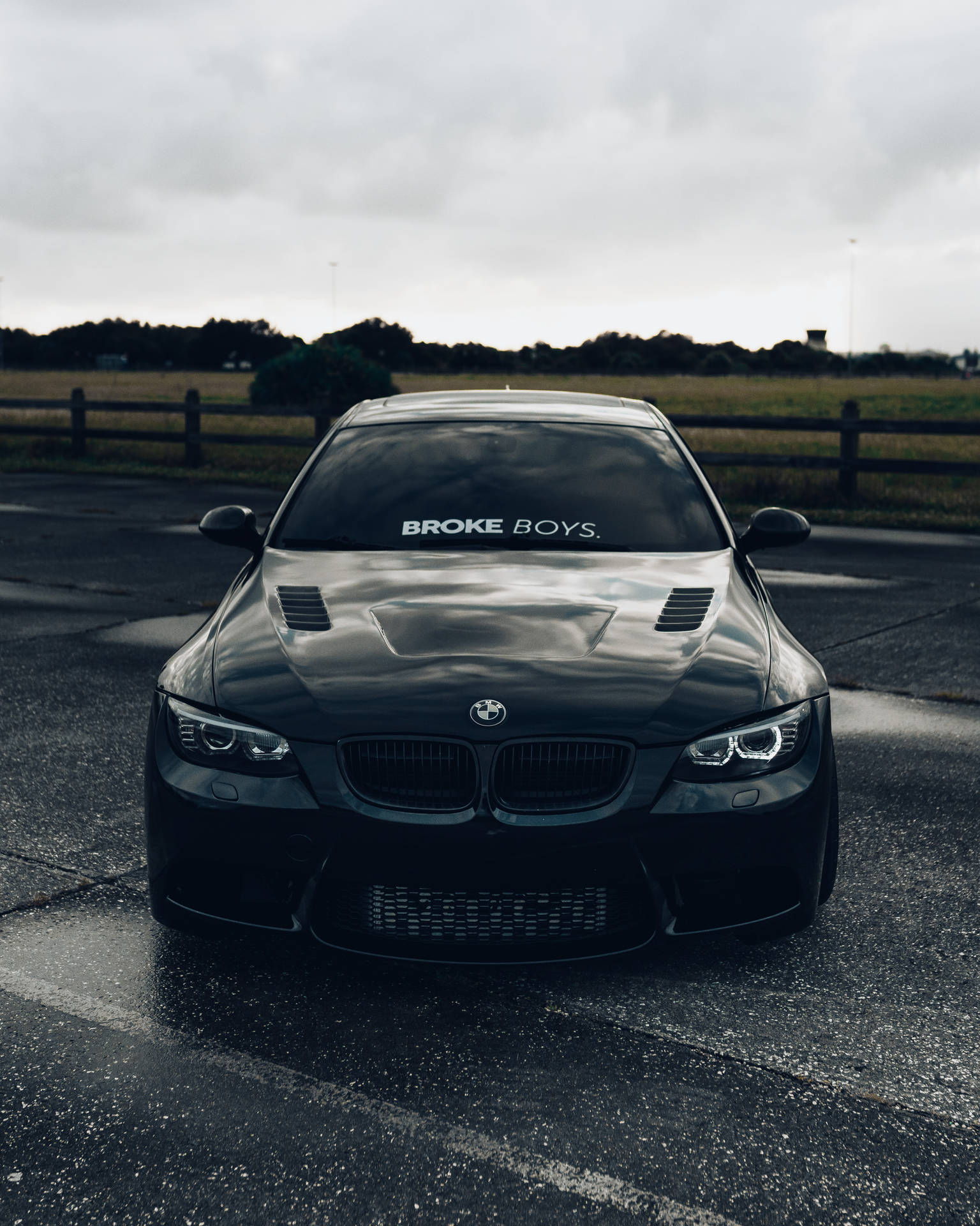 BMW Black Group matte black cars HD wallpaper  Pxfuel