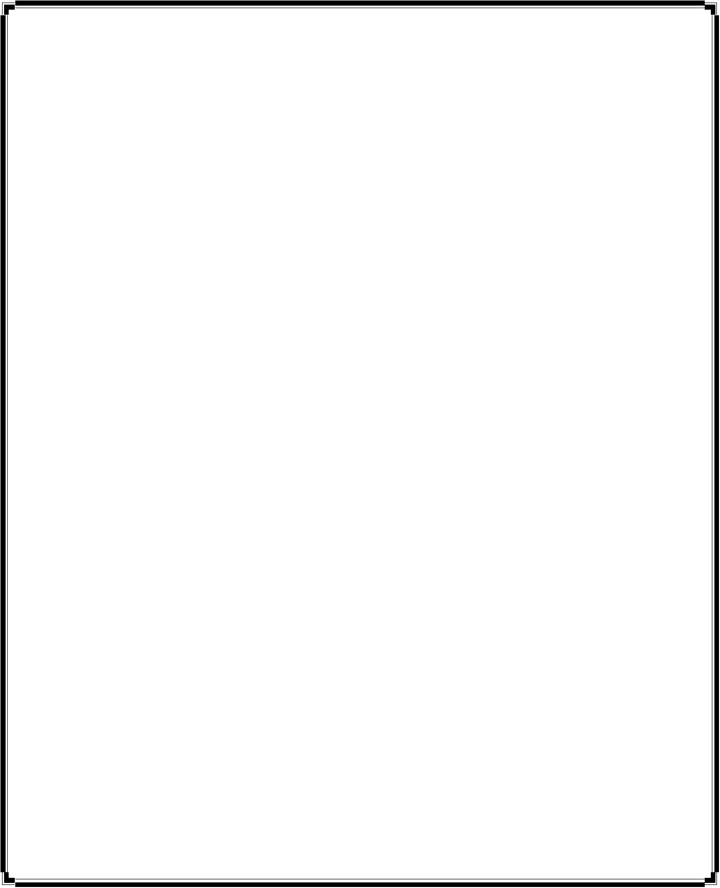 Black Bordered Blank Canvas PNG