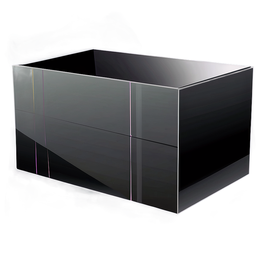 Black Box Vector Png Ifr34 PNG