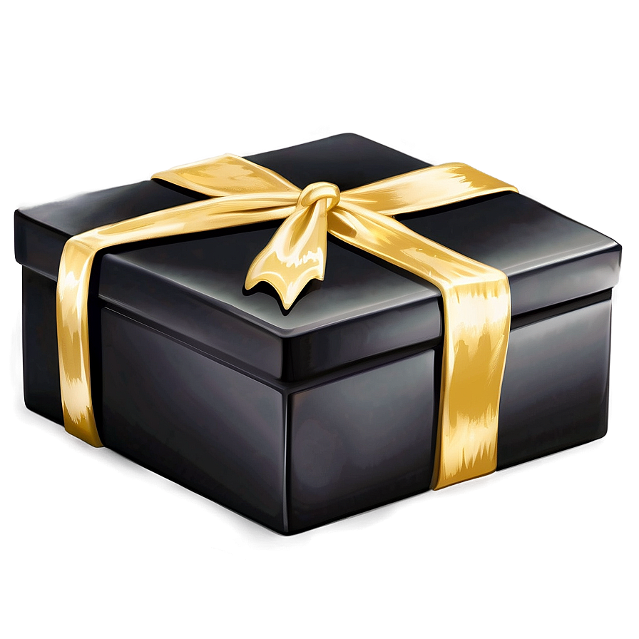 Black Box With Gold Trim Png Rbc PNG