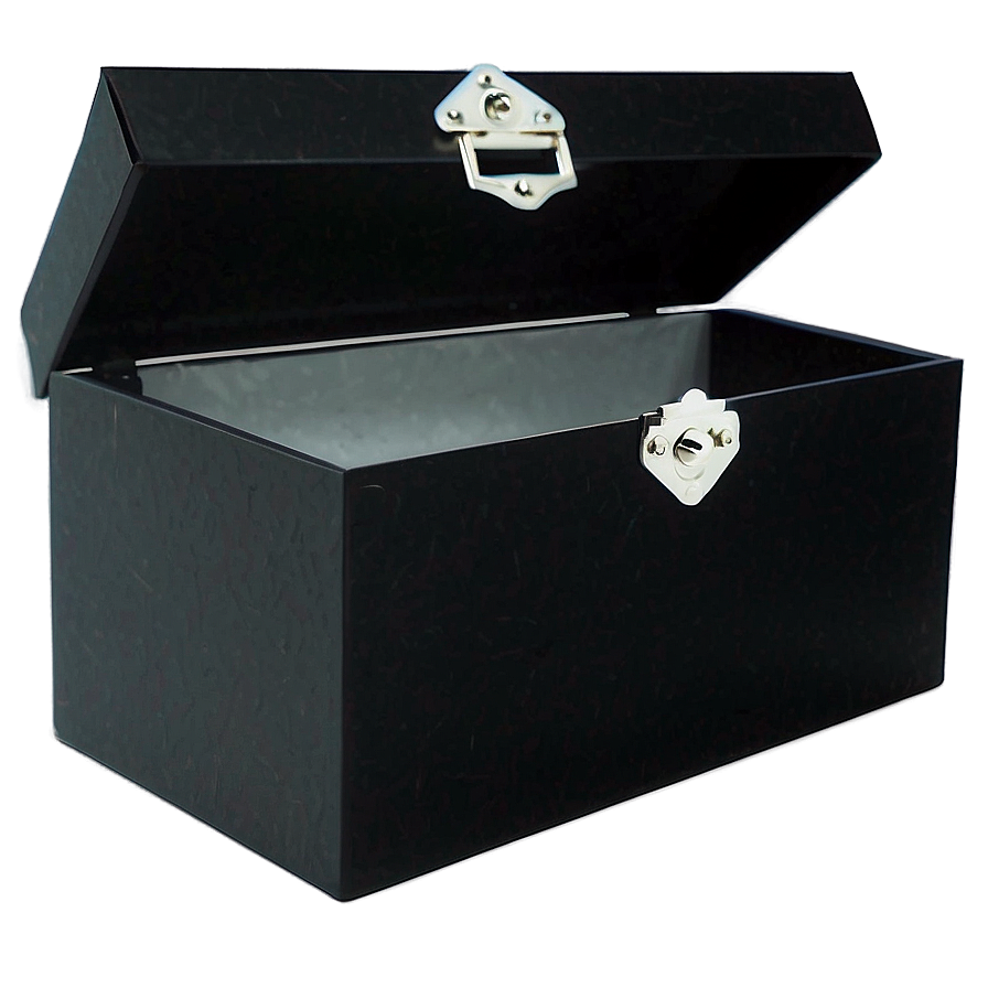 Black Box With Lid Png Tau PNG