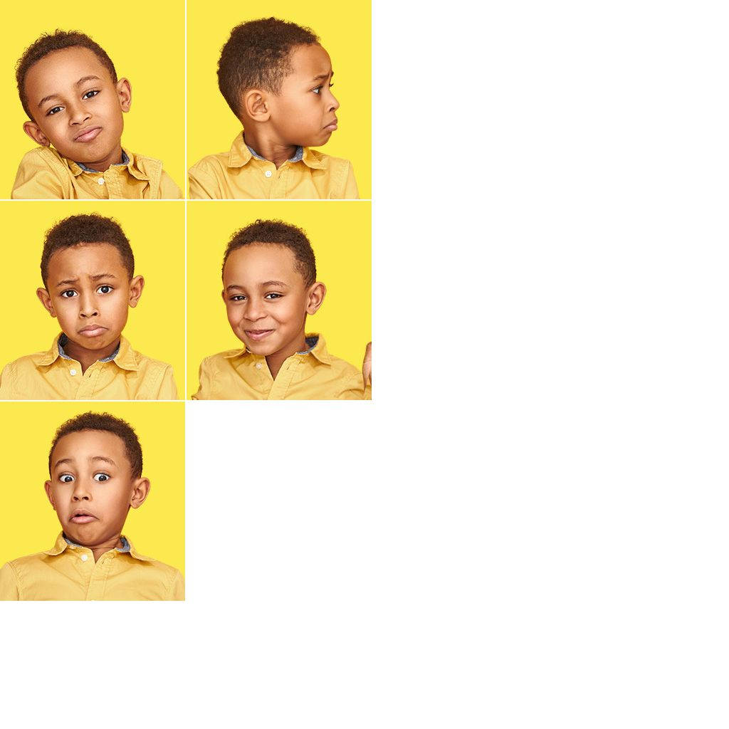 Black Boy In Yellow Mockup Wallpaper