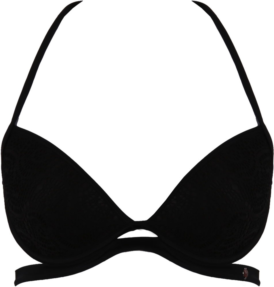 Black Bra Product Photo PNG