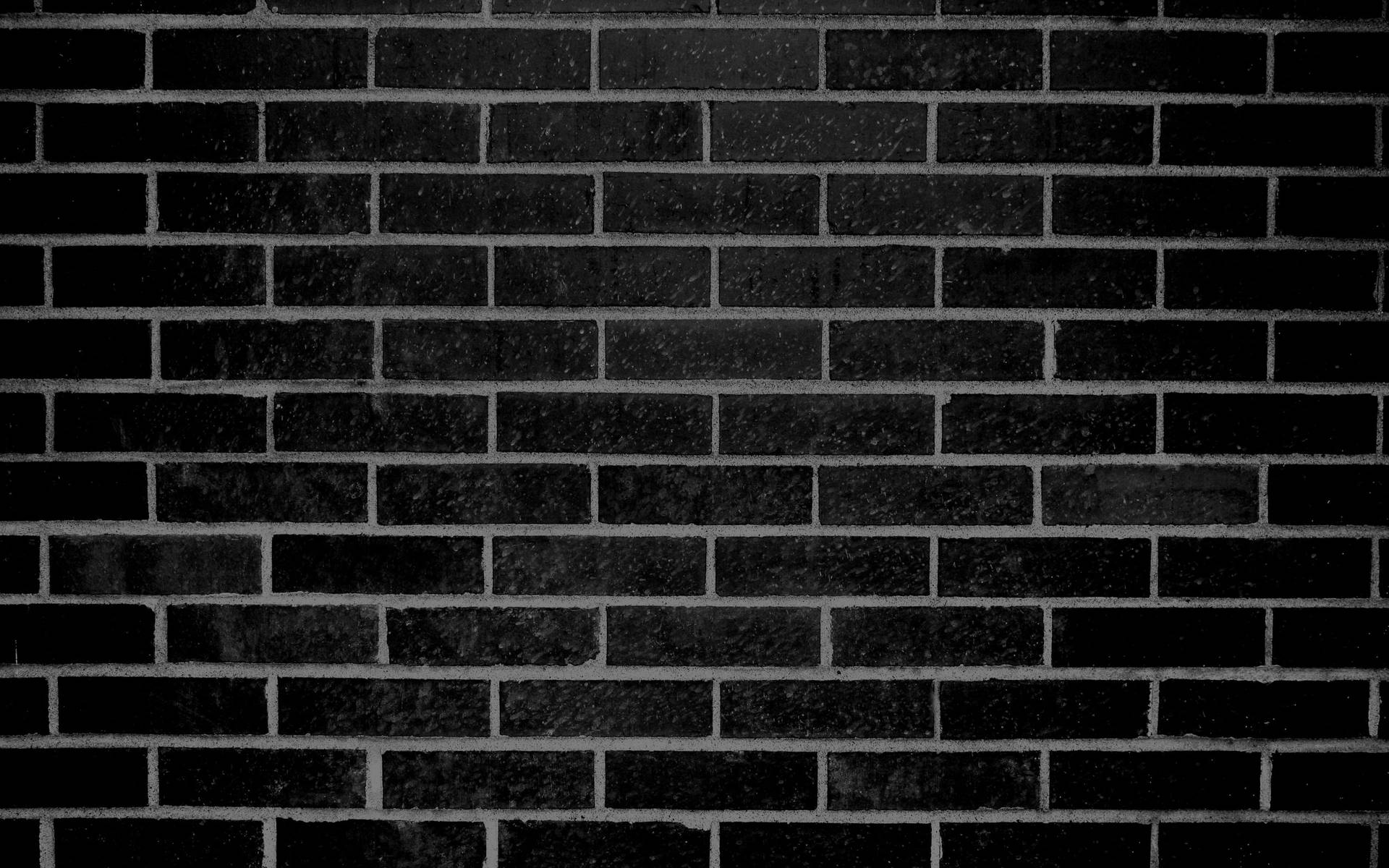 Black Brick Wall Tiles Wallpaper