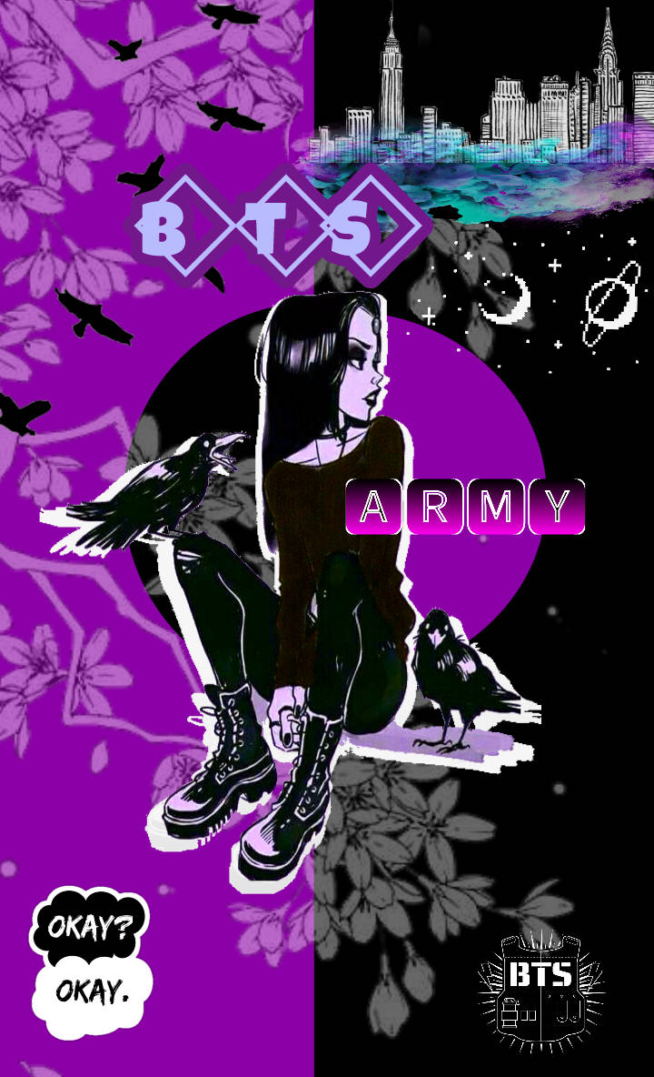 Black Bts Army Girl