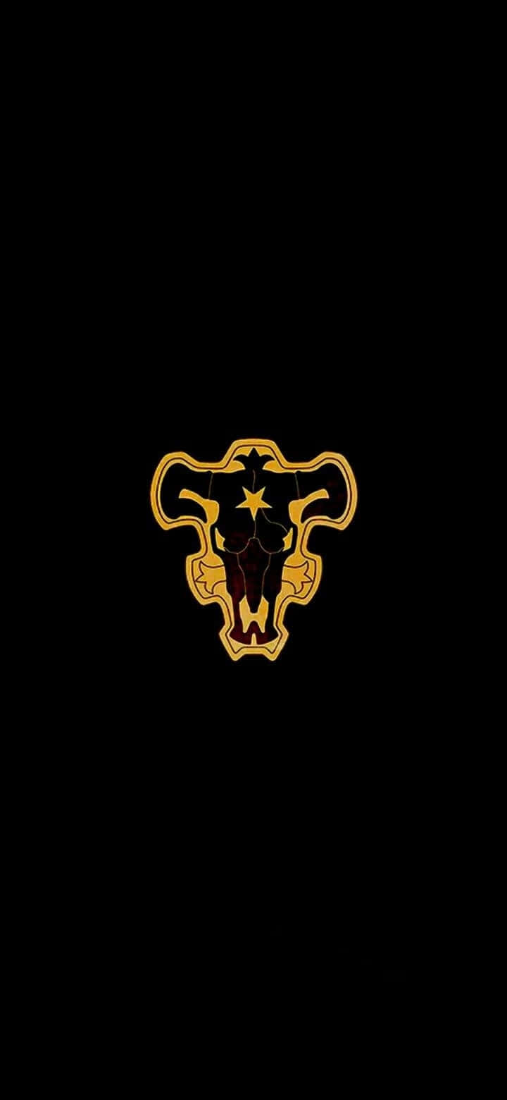 Black Bull Emblem Black Clover Wallpaper