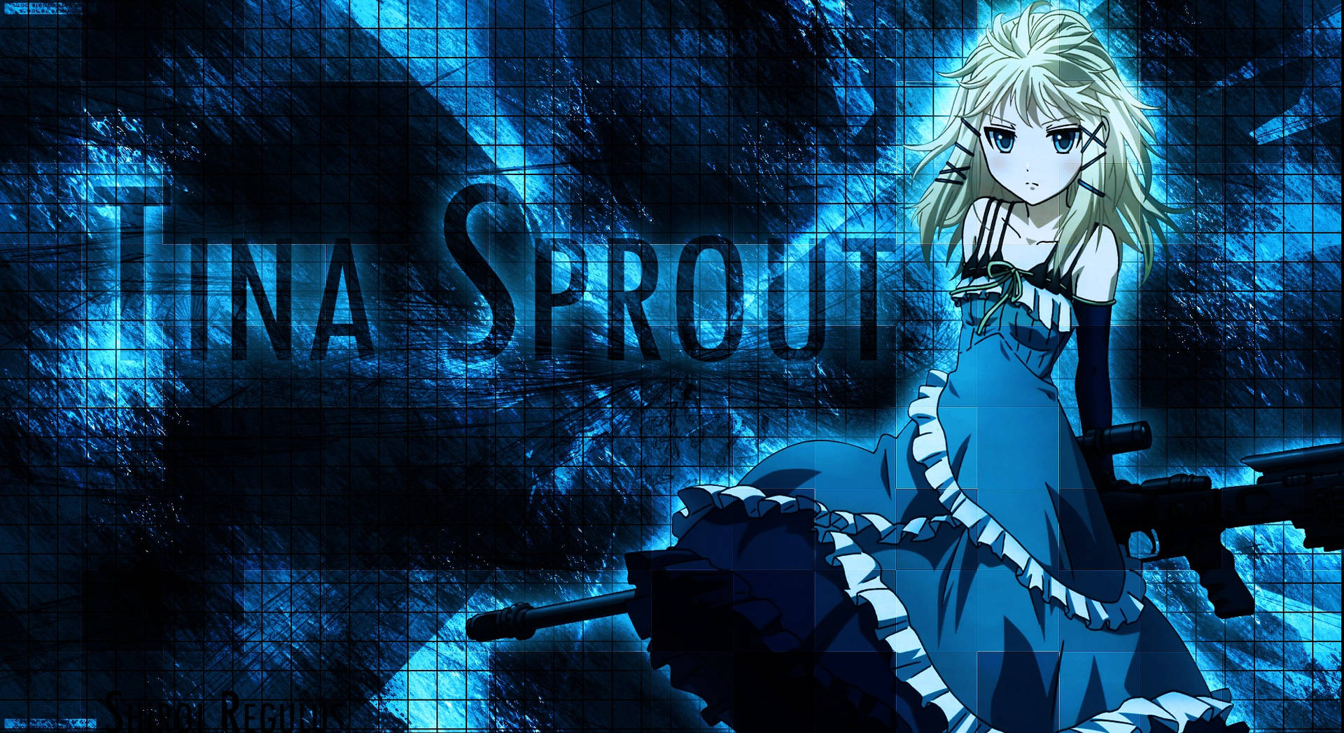 Black Bullet Tina Black And Blue Picture