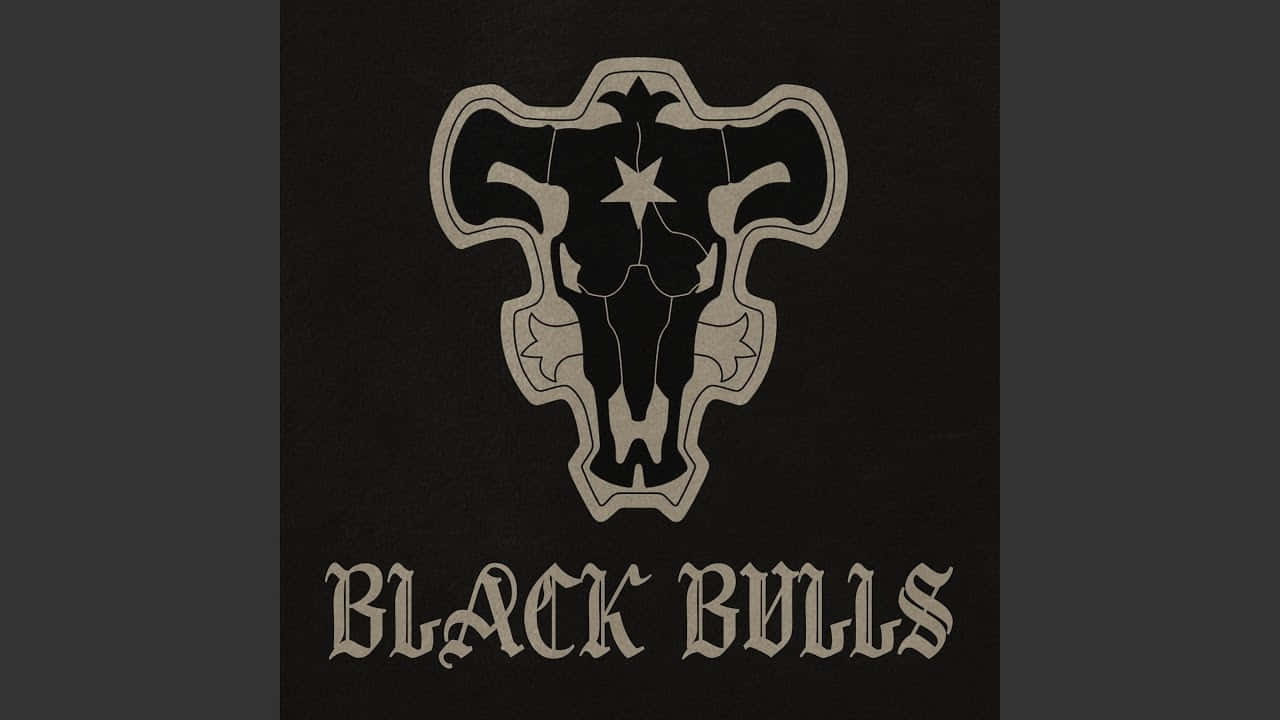 Black Bulls Emblem Black Clover Wallpaper