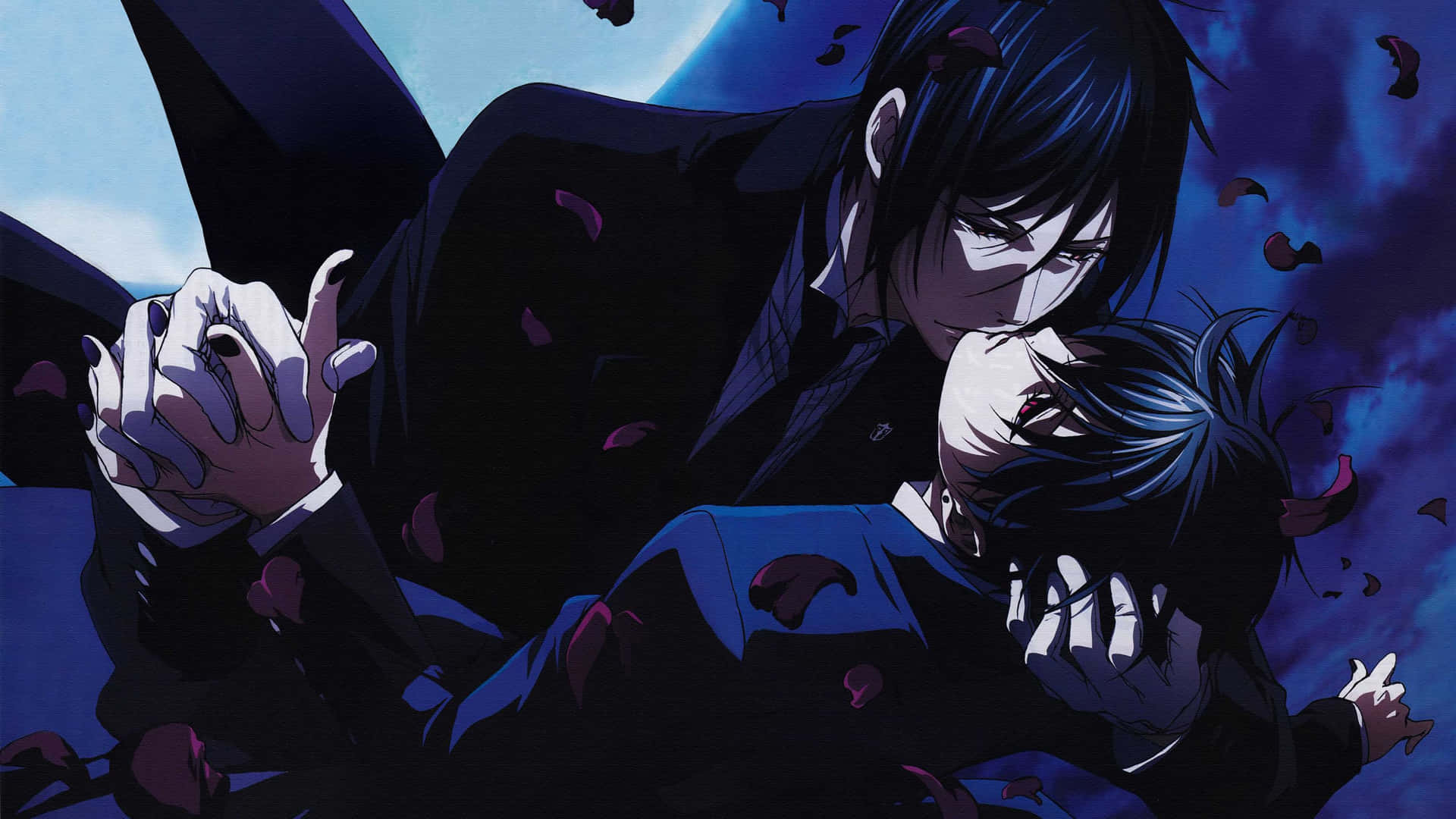The story of Ciel and Sebastian in Black Butler