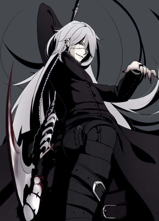 Undertaker - The Mysterious and Enigmatic Grim Reaper from Black Butler Wallpaper