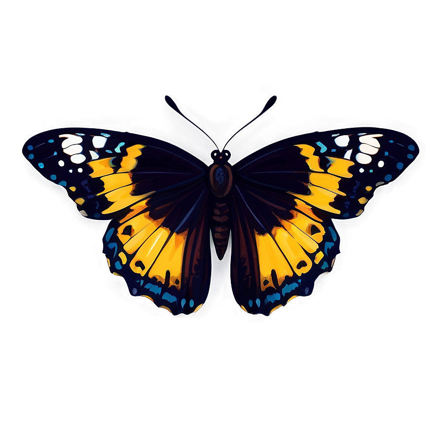 Black Butterfly Clipart Png 17 PNG