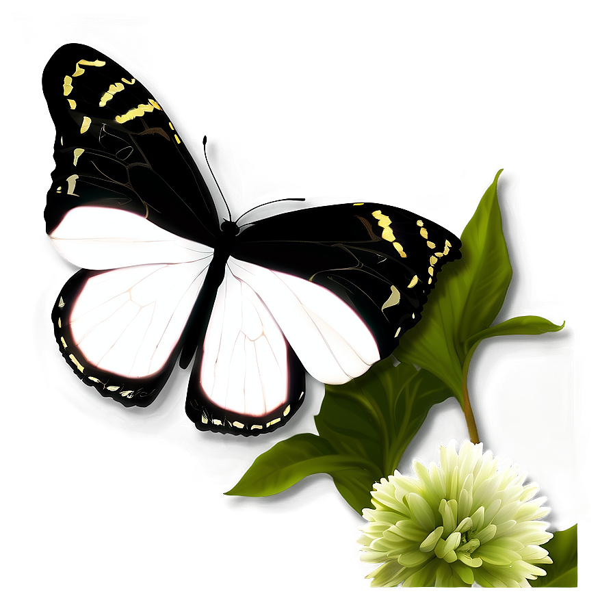 Black Butterfly Dream Png Muy PNG