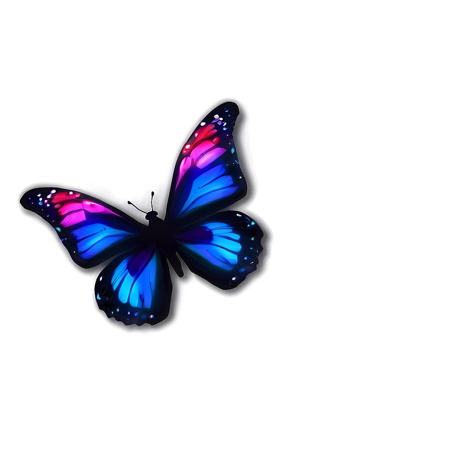 Download Black Butterfly Fantasy Png Dfy | Wallpapers.com