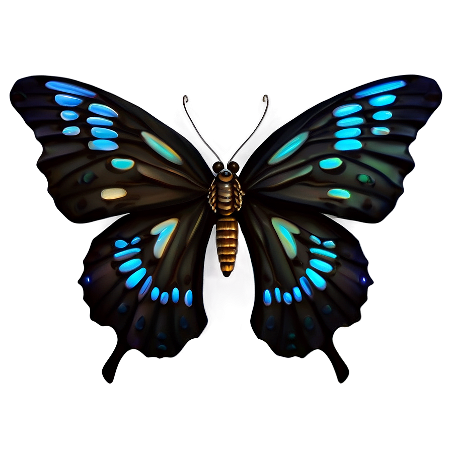 Black Butterfly Fantasy Png Vlp34 PNG