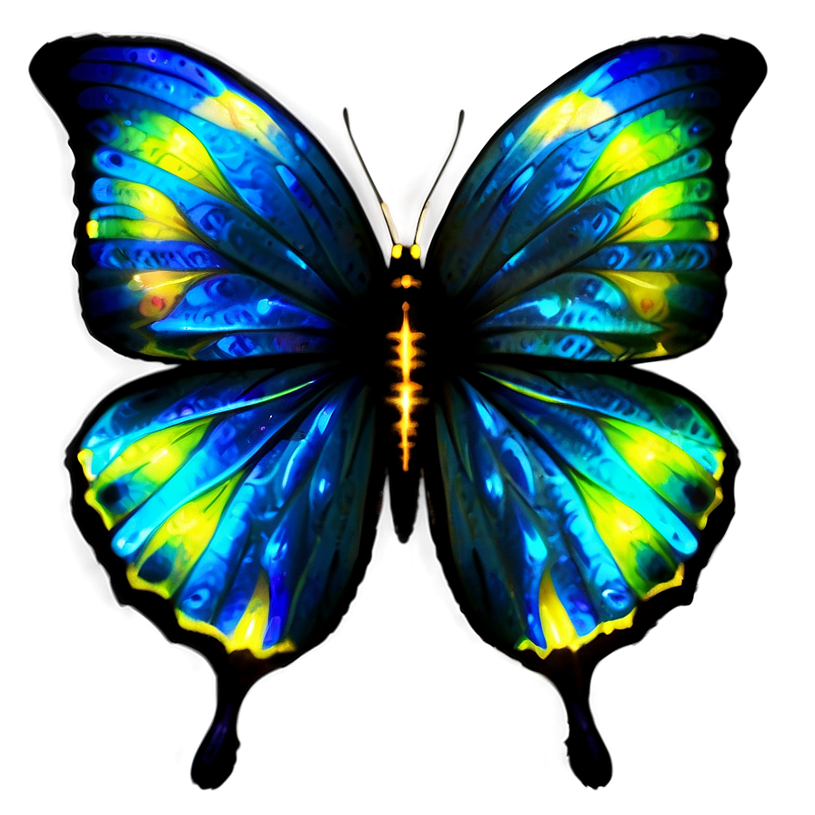 Black Butterfly Transformation Png Ege99 PNG