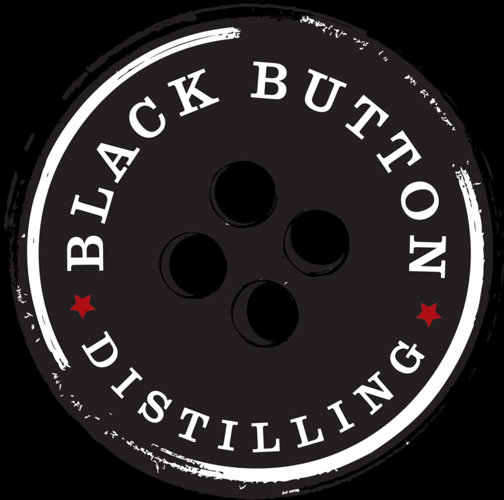 Black Button Distilling Logo PNG
