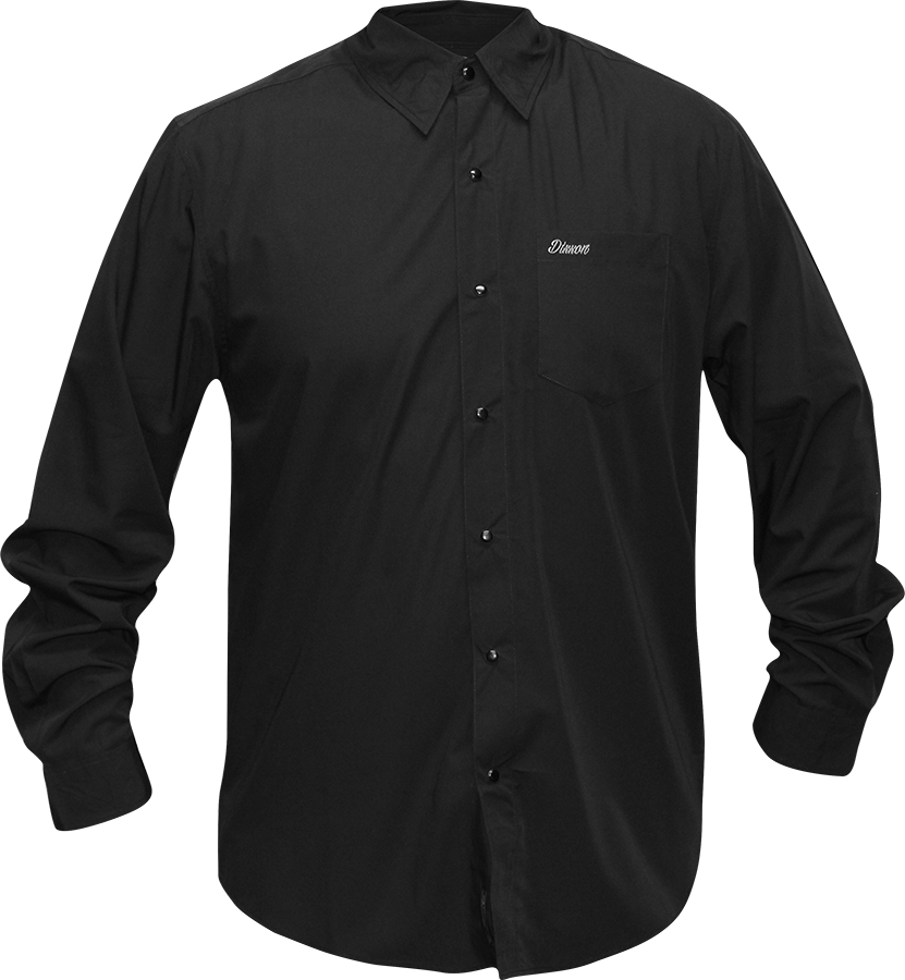 Download Black Button Up Dress Shirt | Wallpapers.com