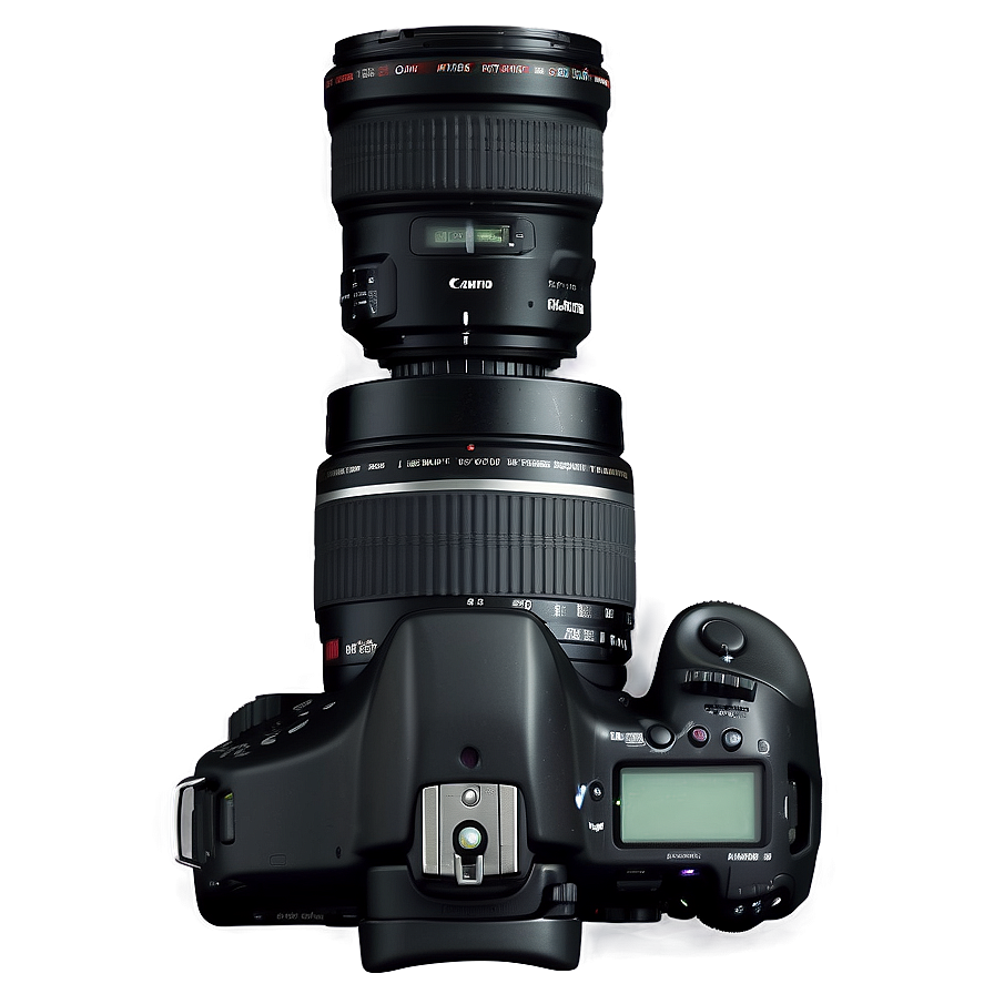 Black Canon Dslr Camera Png Uln PNG