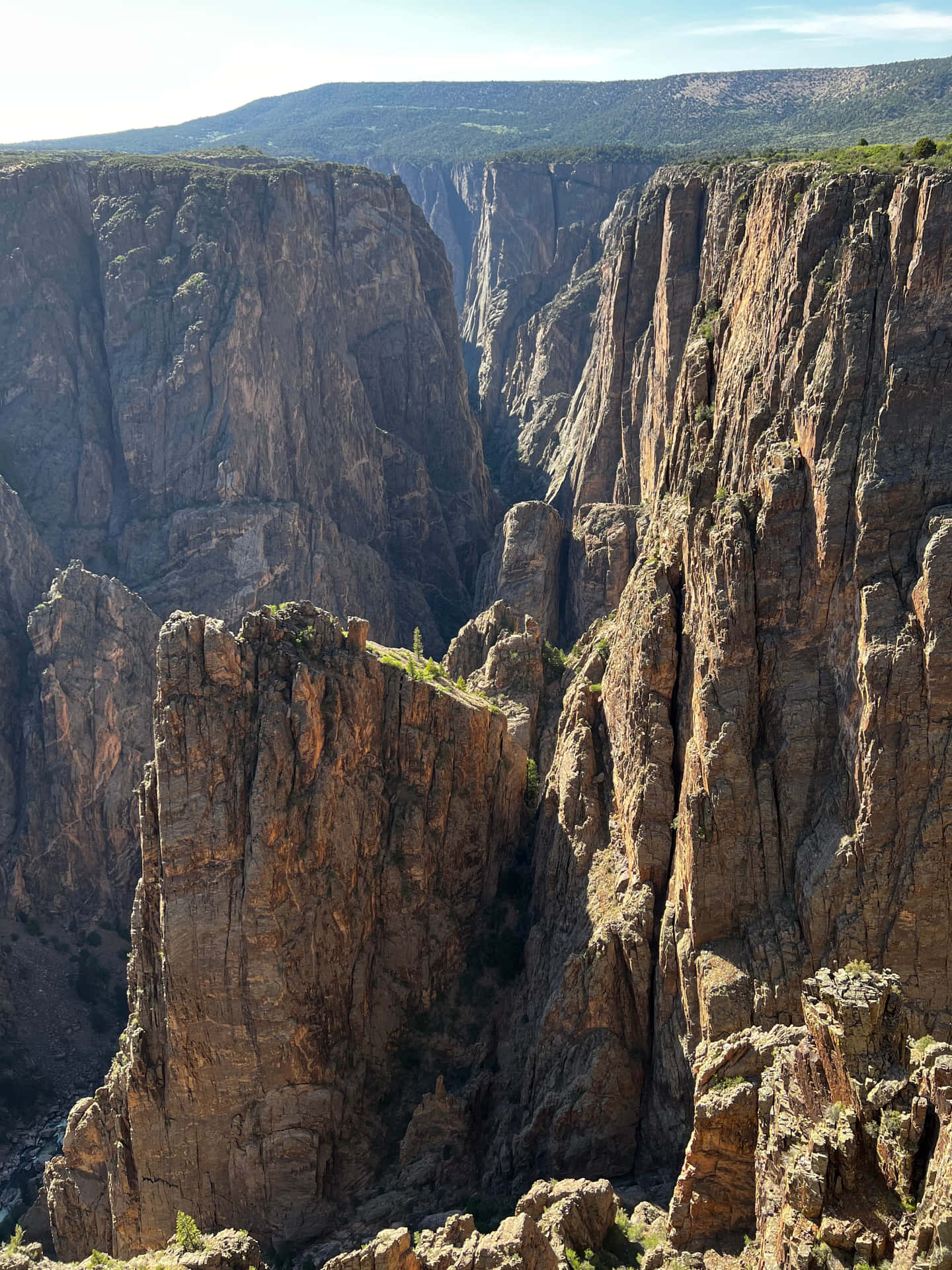 Stand at Edge of the Black Canyon and Get Lost in its Beauty Wallpaper