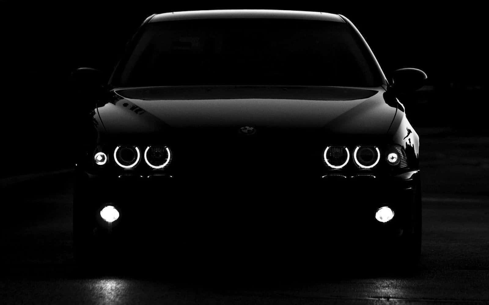 Sophisticated and sleek style of a black car