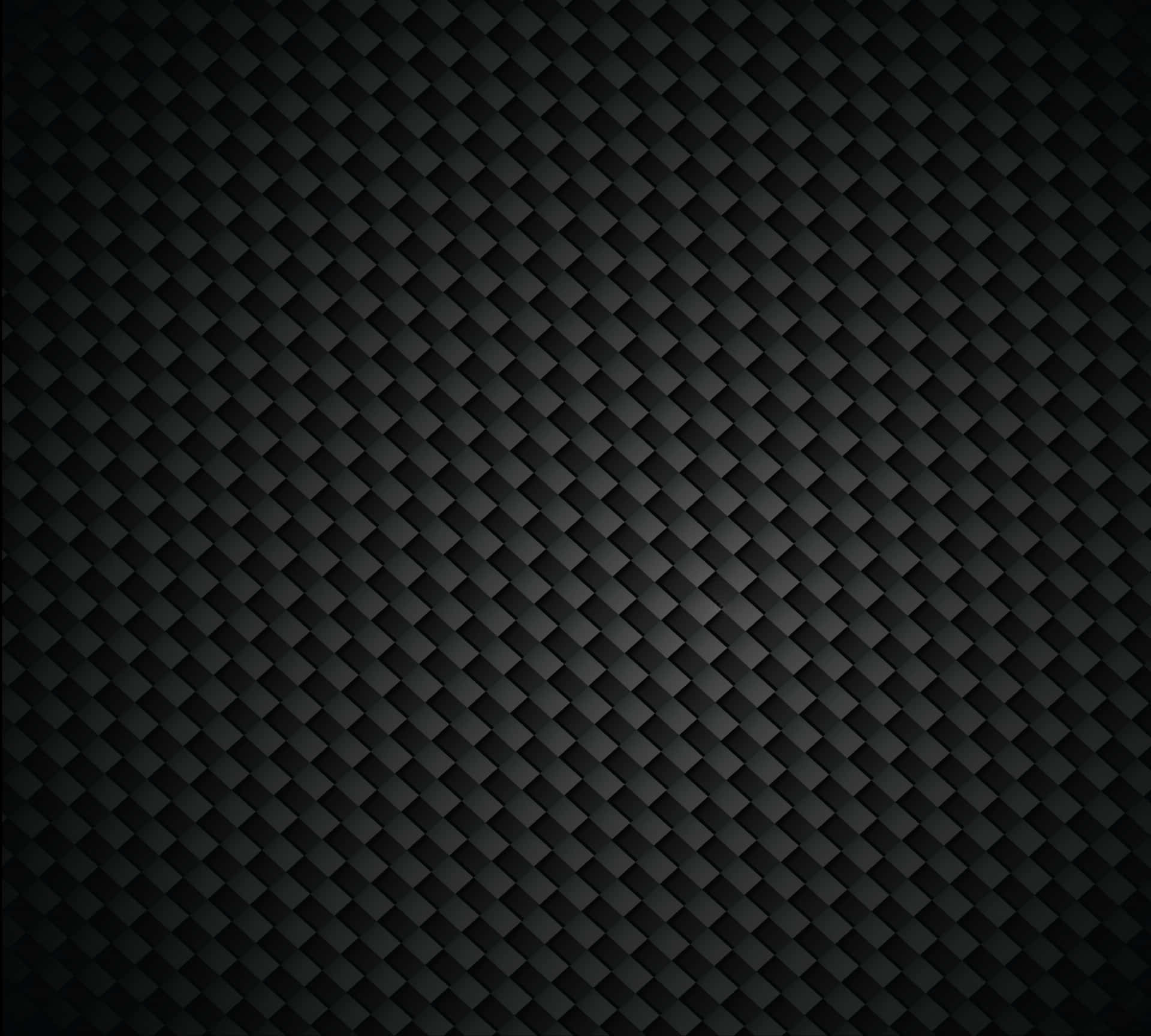 Fascinerende sorte kulstoffiber Wallpaper